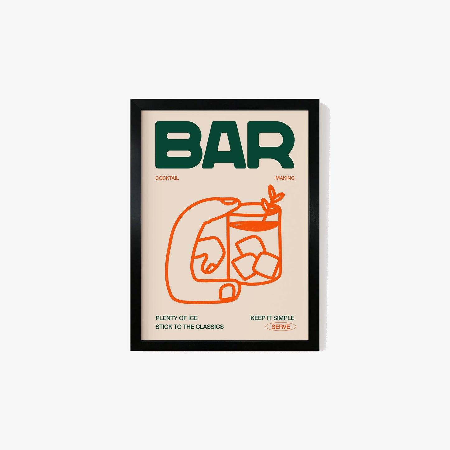 Bar Cocktail Print