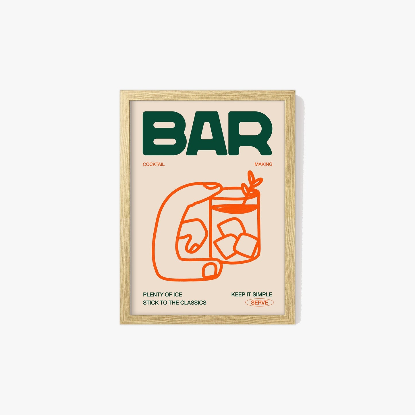 Bar Cocktail Print