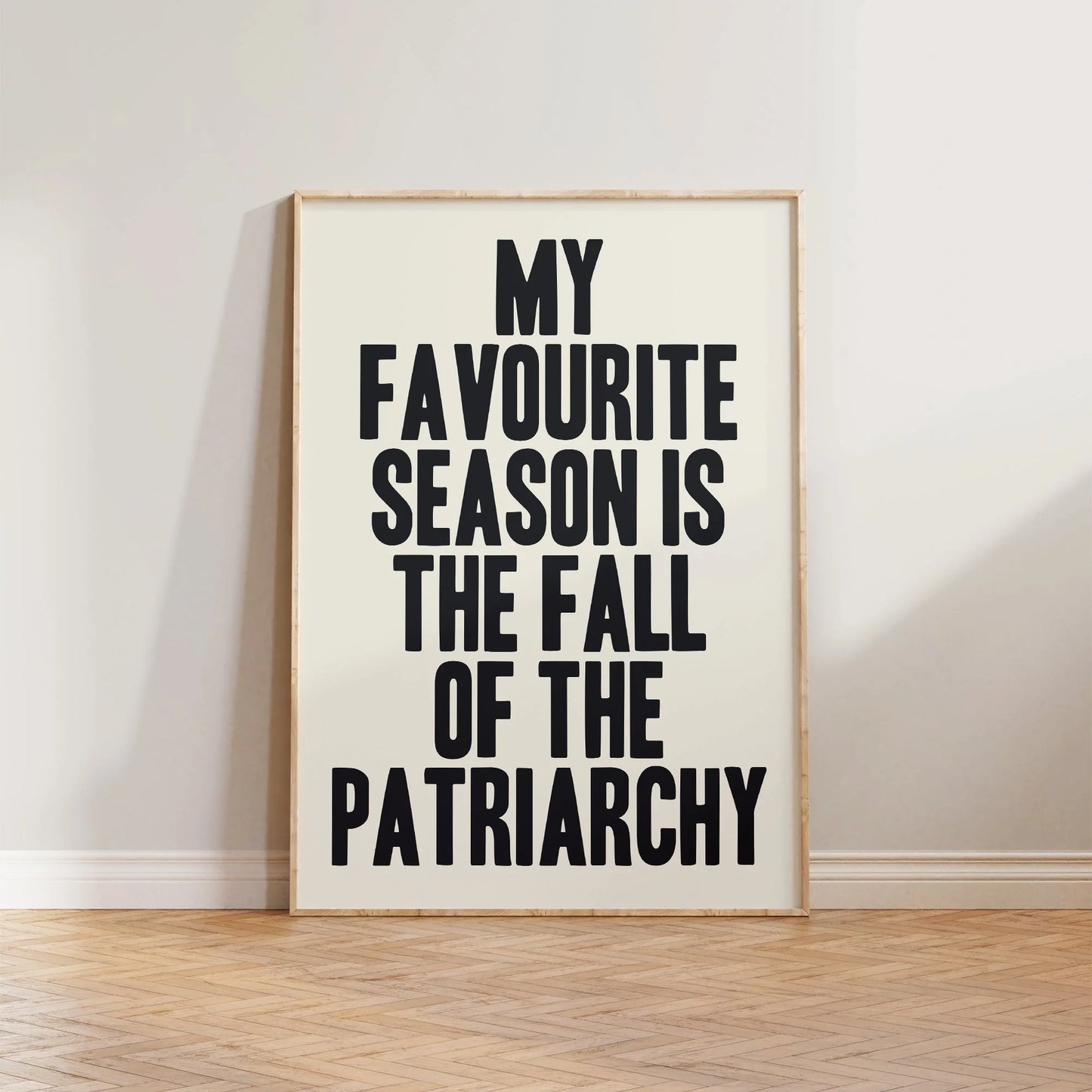 SECONDS Fall Of The Patriarchy Print