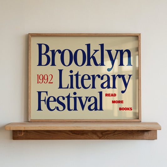 Brooklyn Literary Festival Print