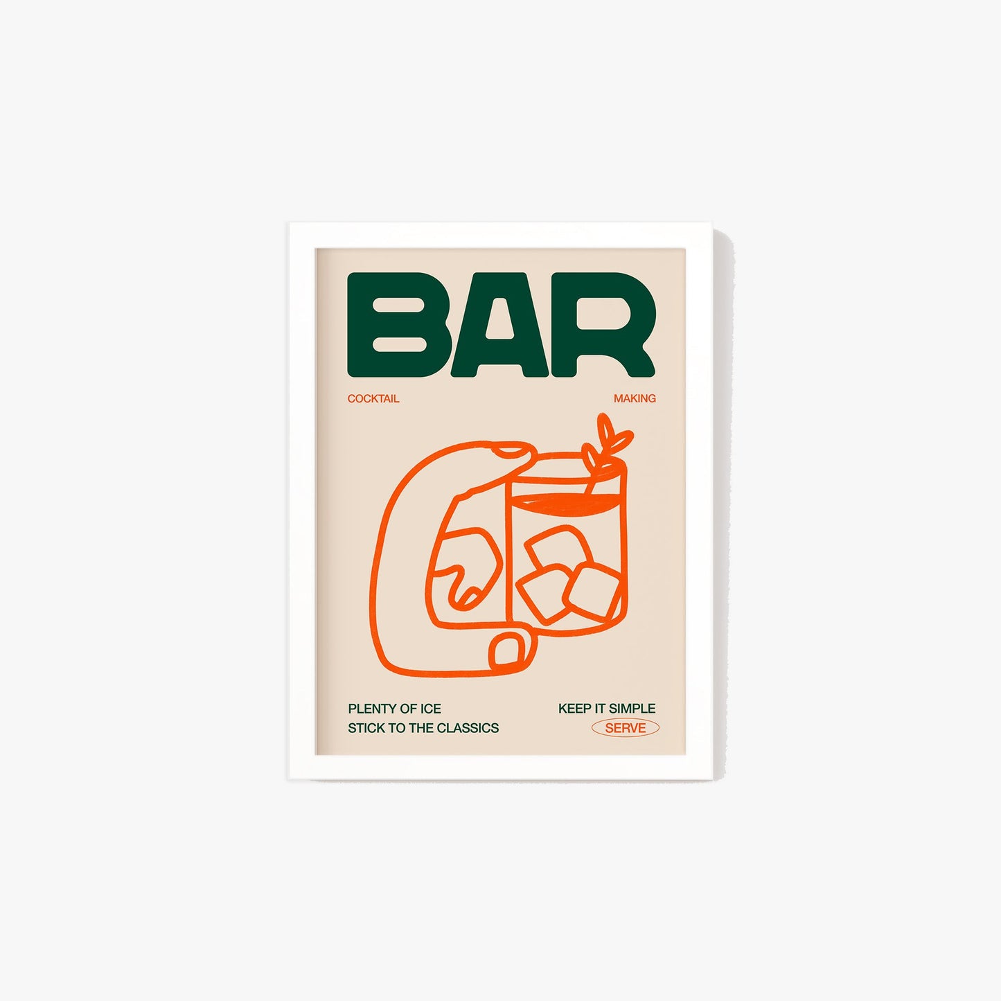 Bar Cocktail Print