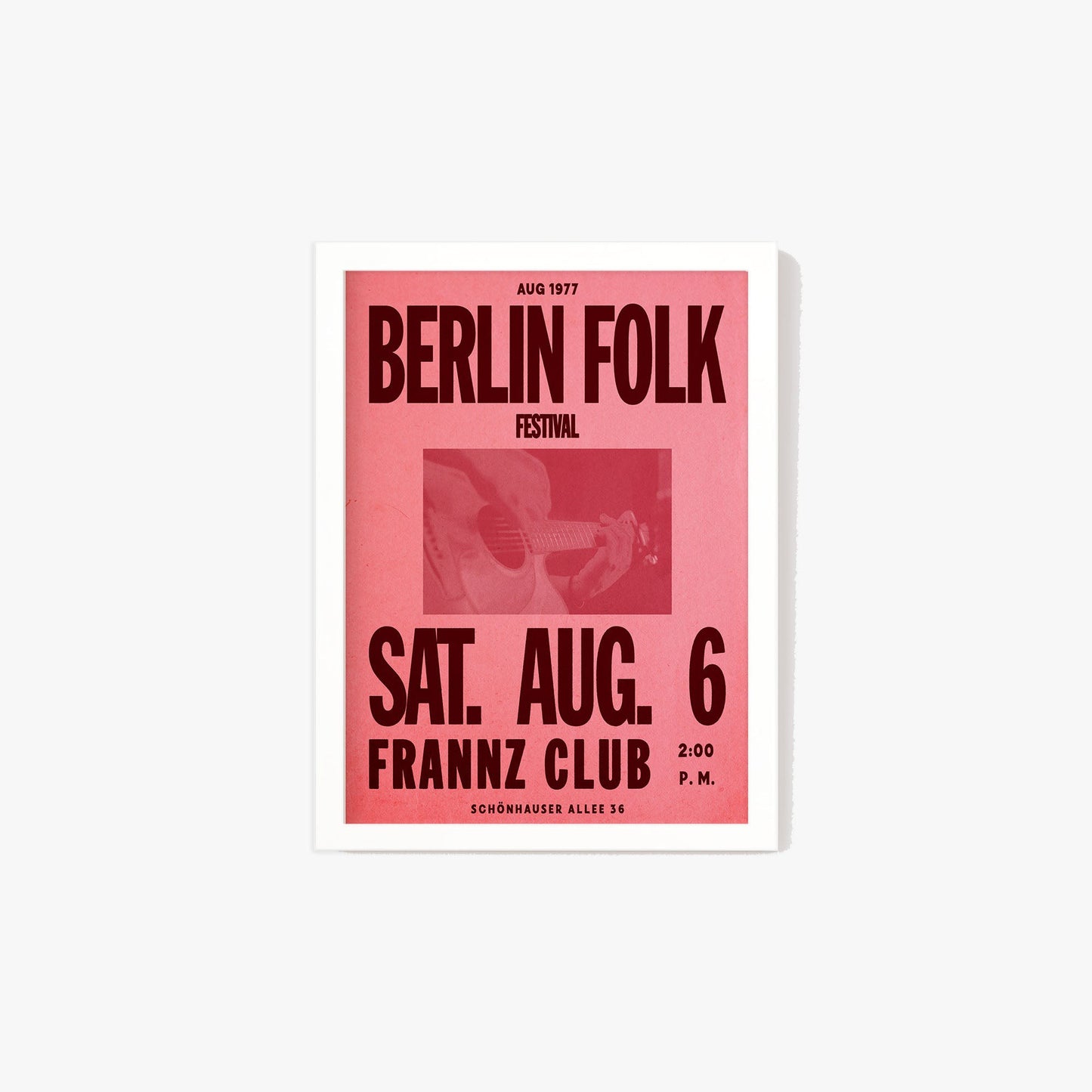 Berlin Folk Festival Print