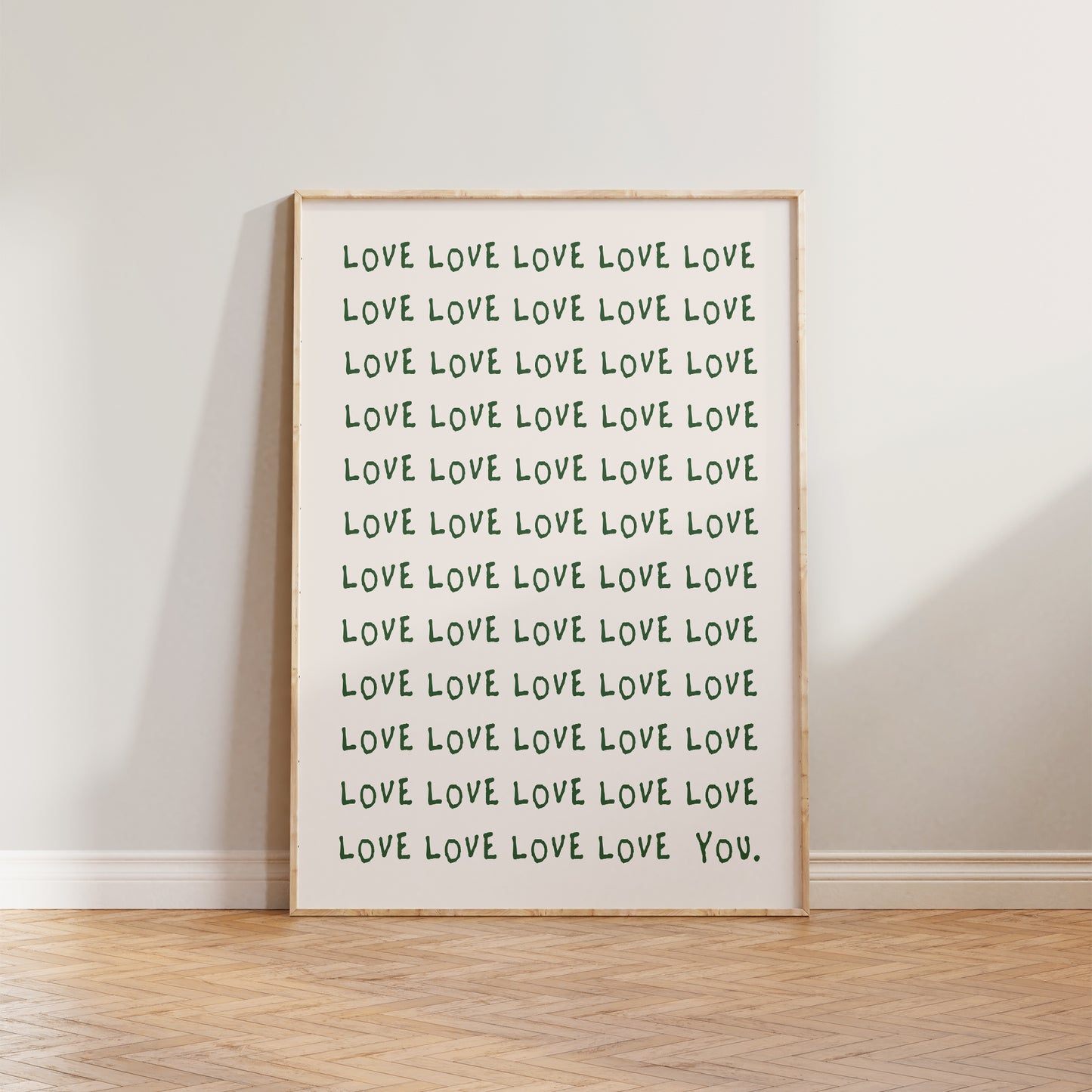 Love Love You Print