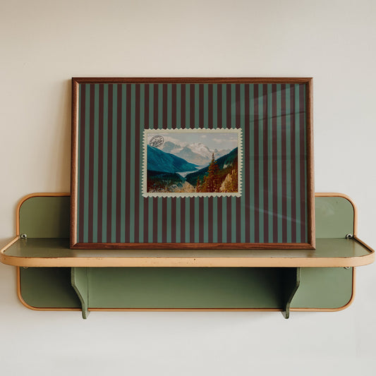 Canada Striped Print