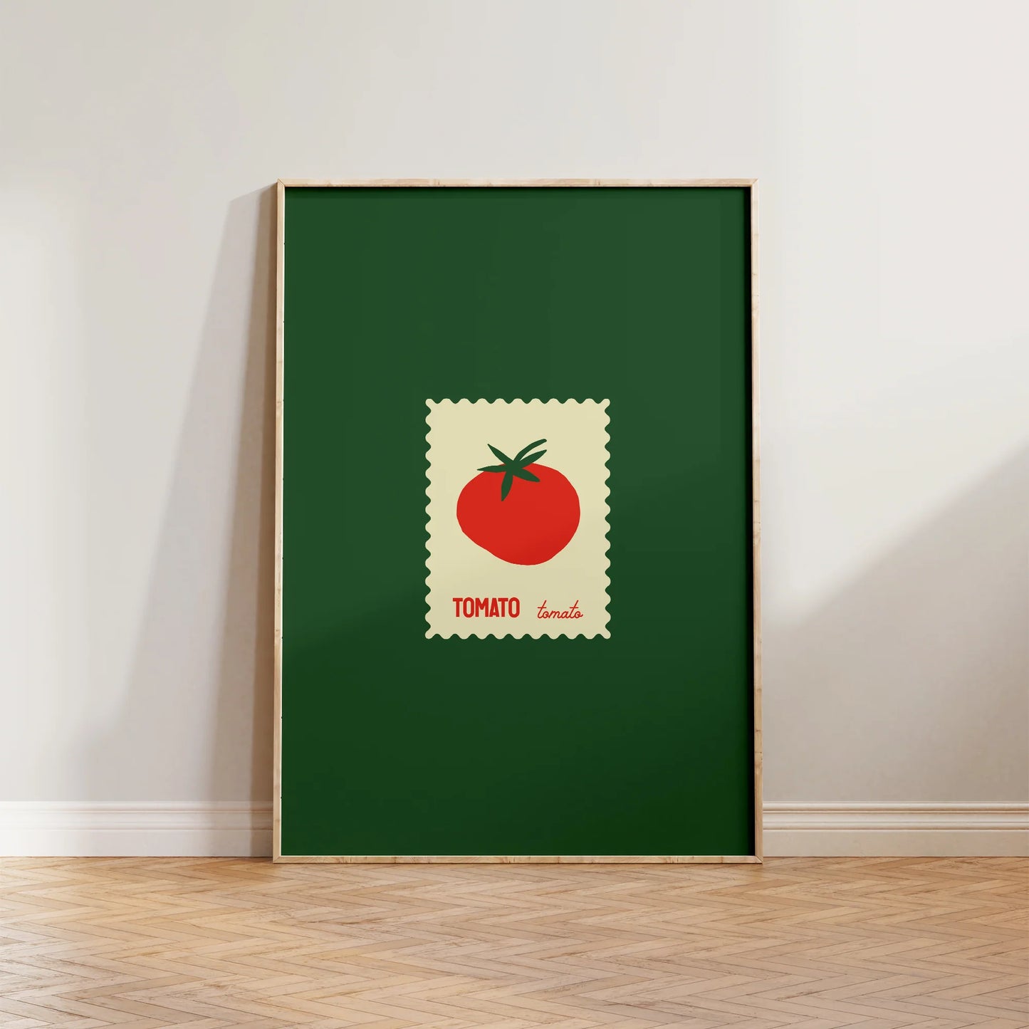 SECONDS Tomato Stamp Print