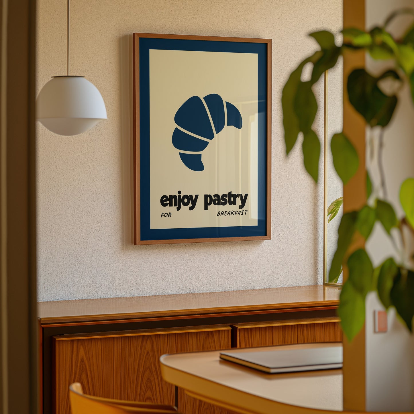 Enjoy Pastry For Breakfast Print