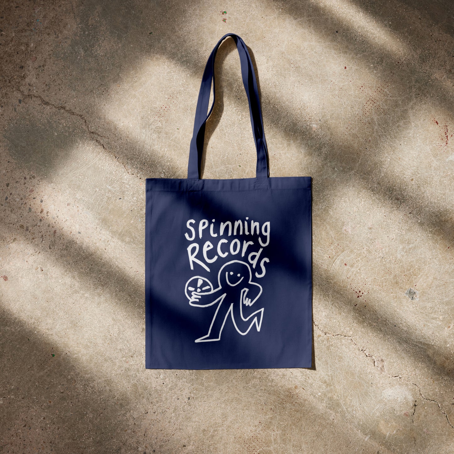 Spinning Records Tote Bag