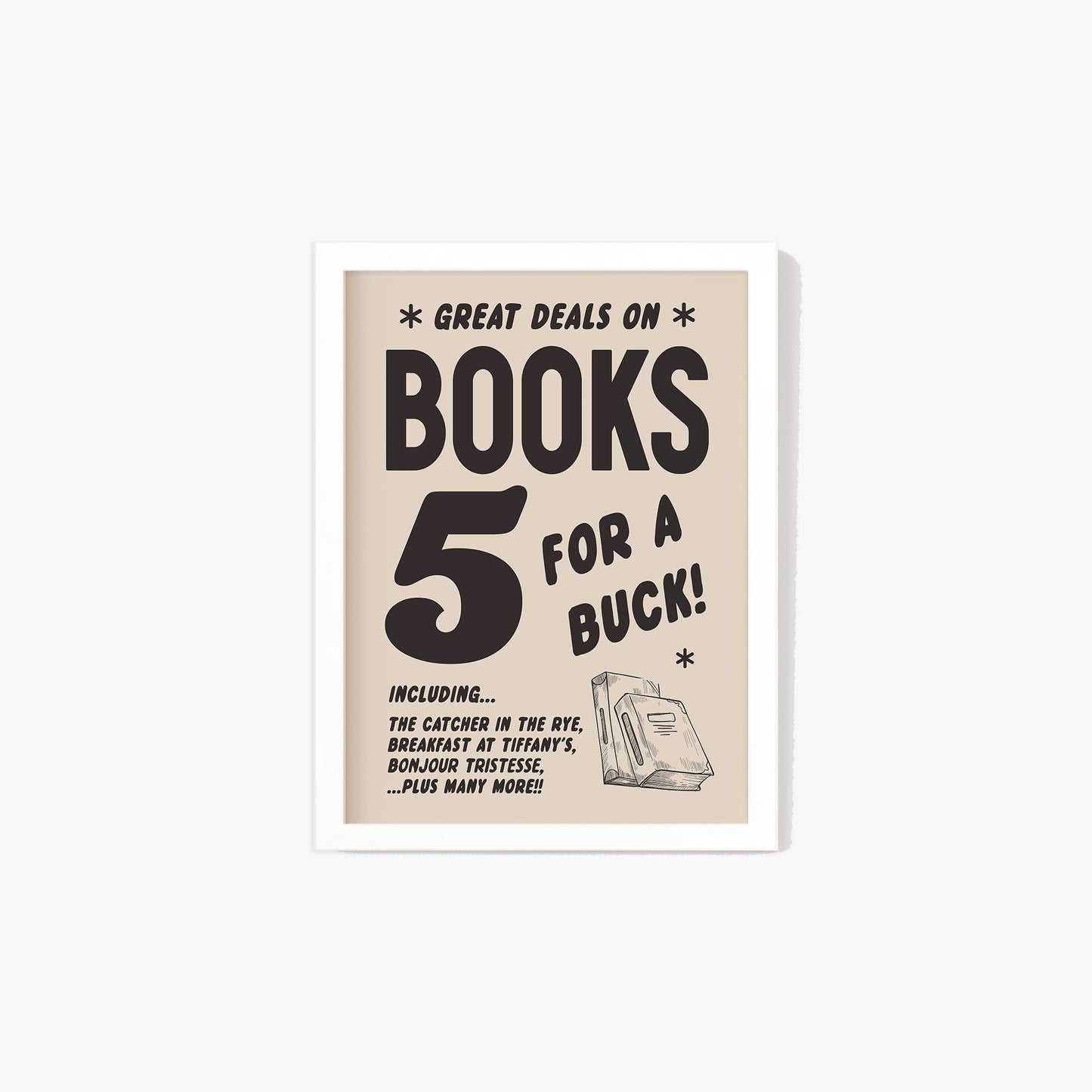 Vintage Book Advert Print