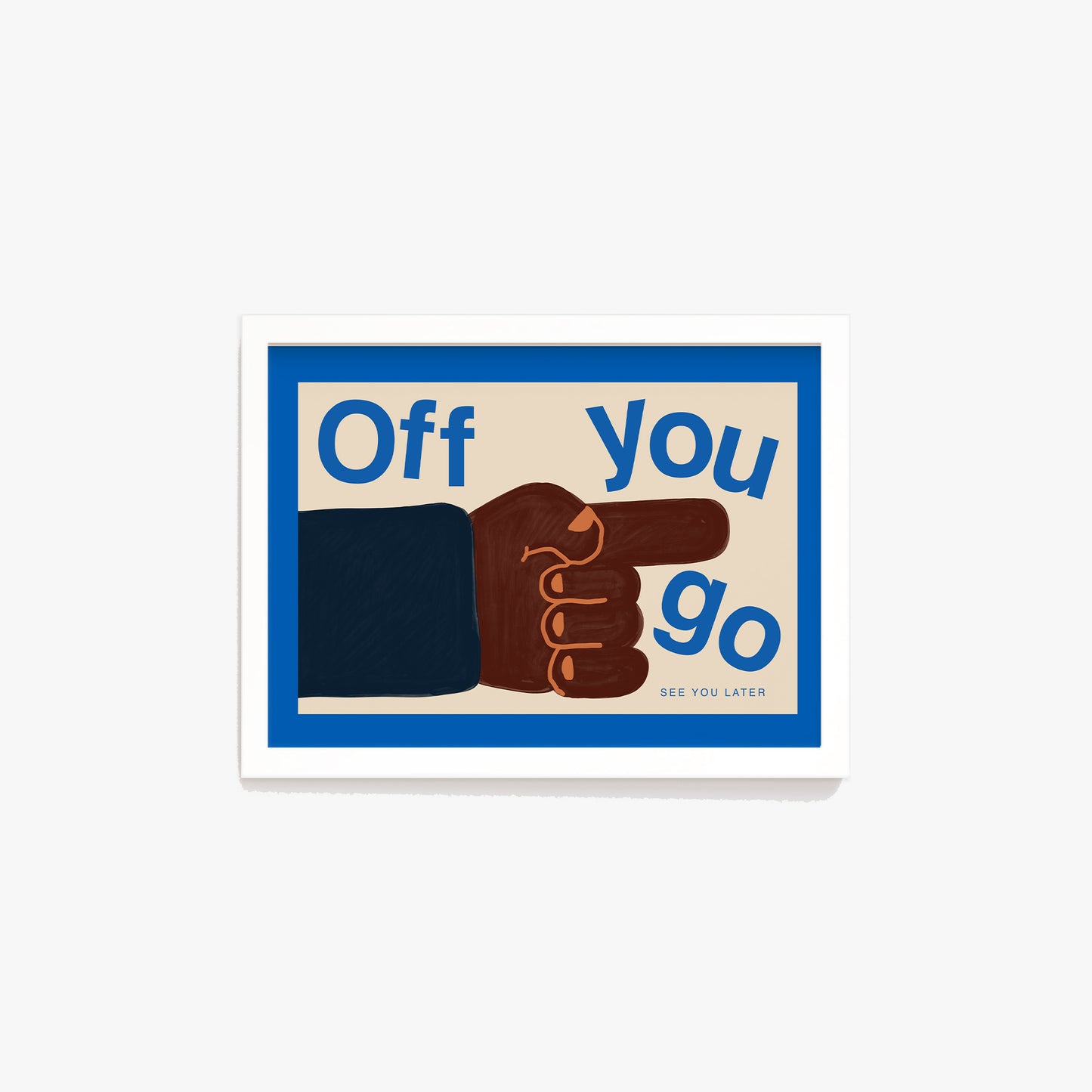 Off You Go Print