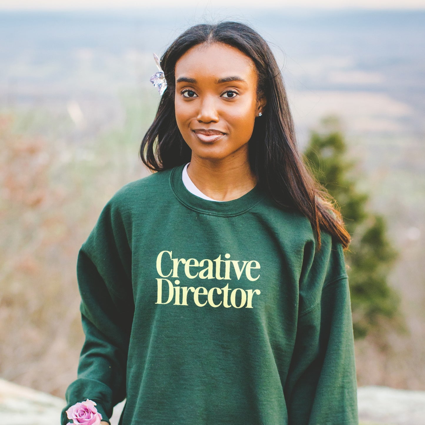 Creative Director Retro Green Sweatshirt