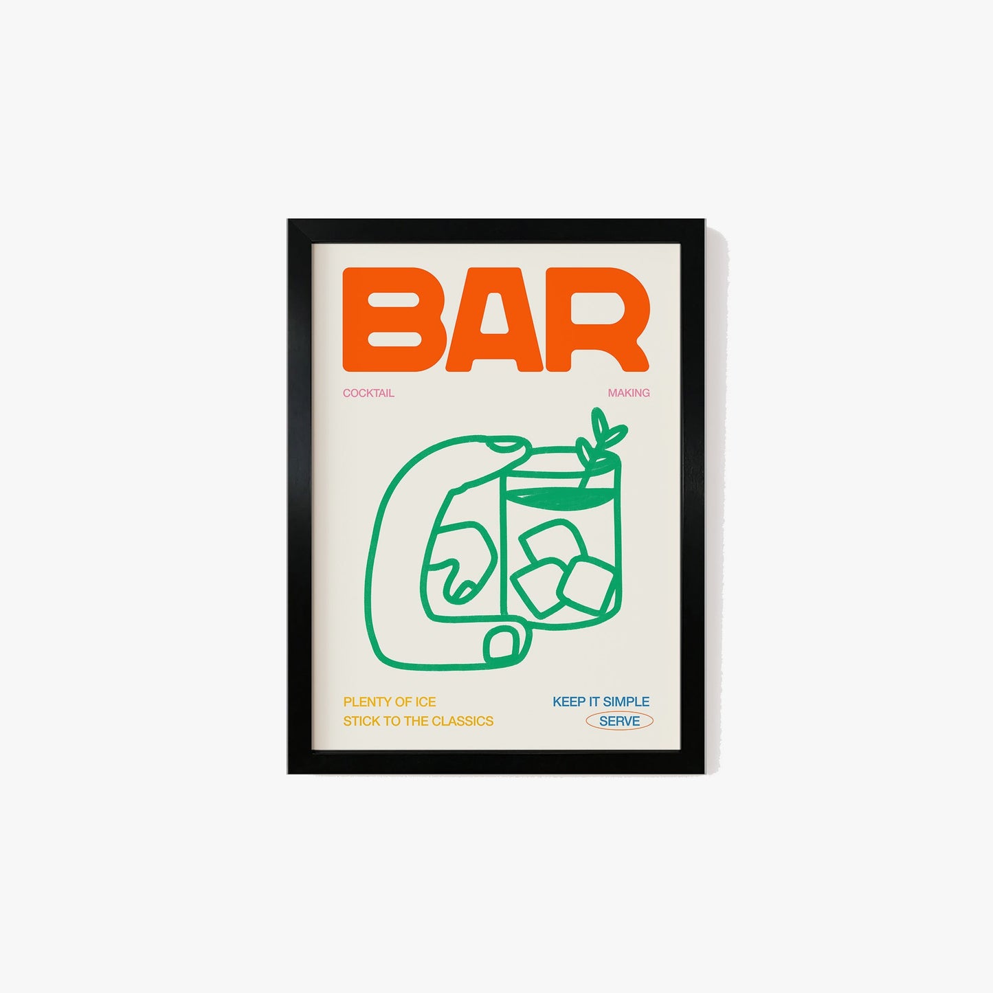 Bar Cocktail Print