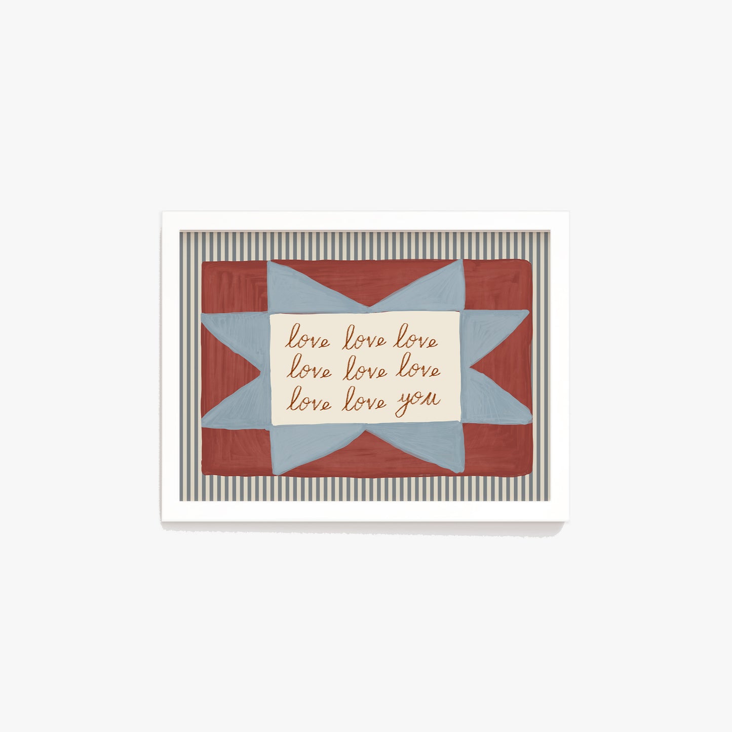 Love Love Love Love You Print