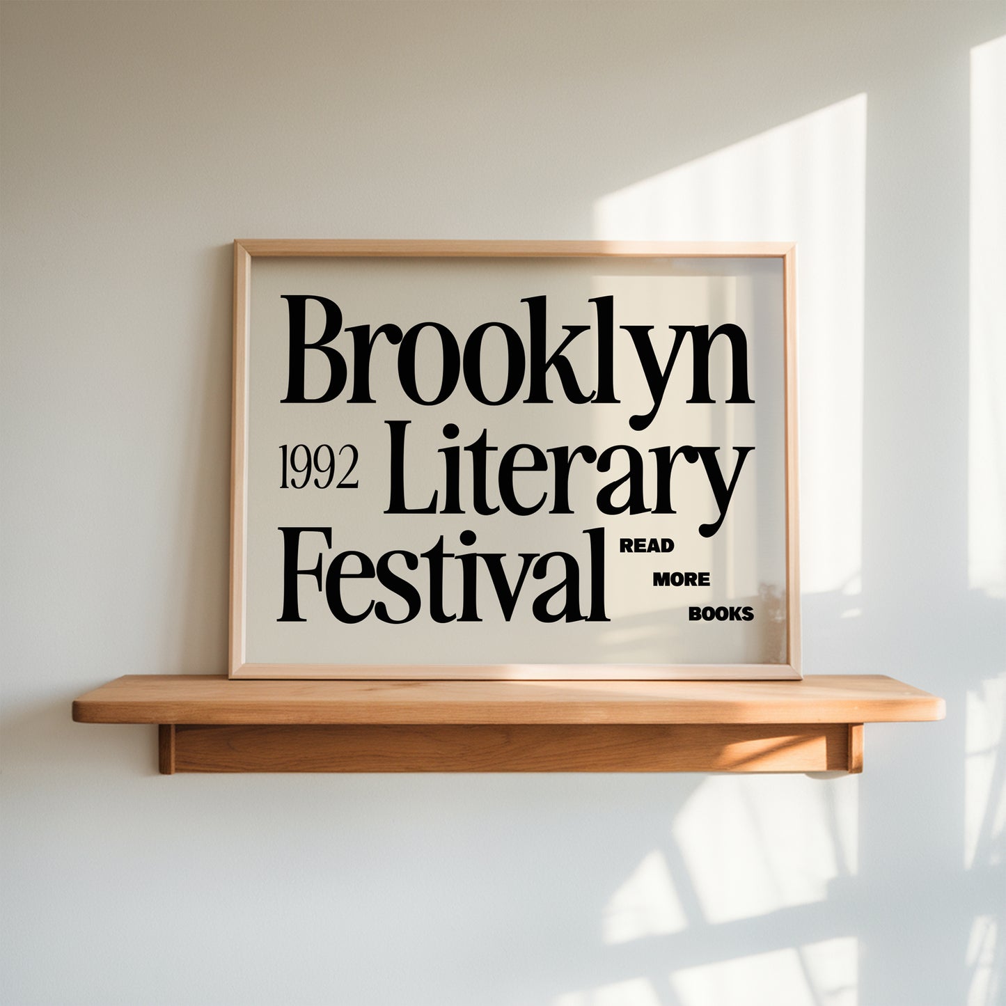 Brooklyn Literary Festival Print