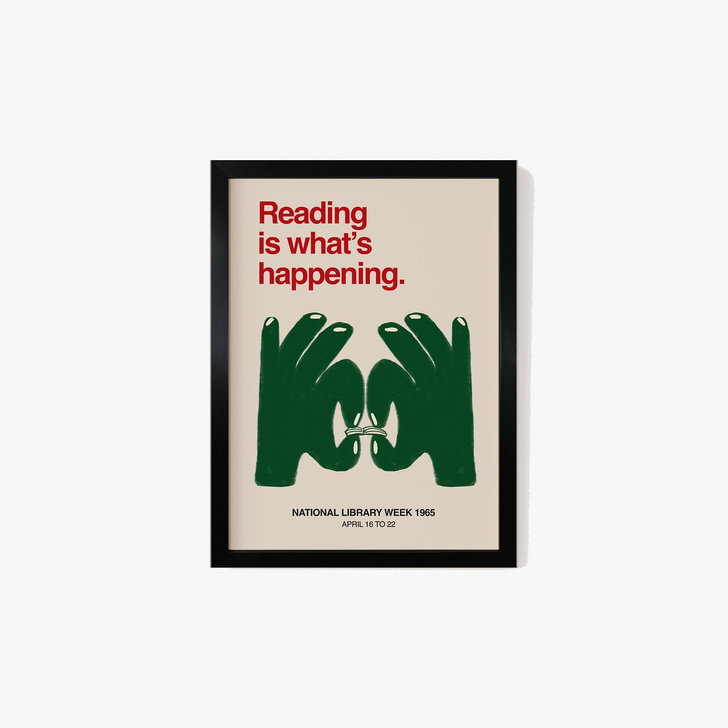 Reading Is What's Happening Print