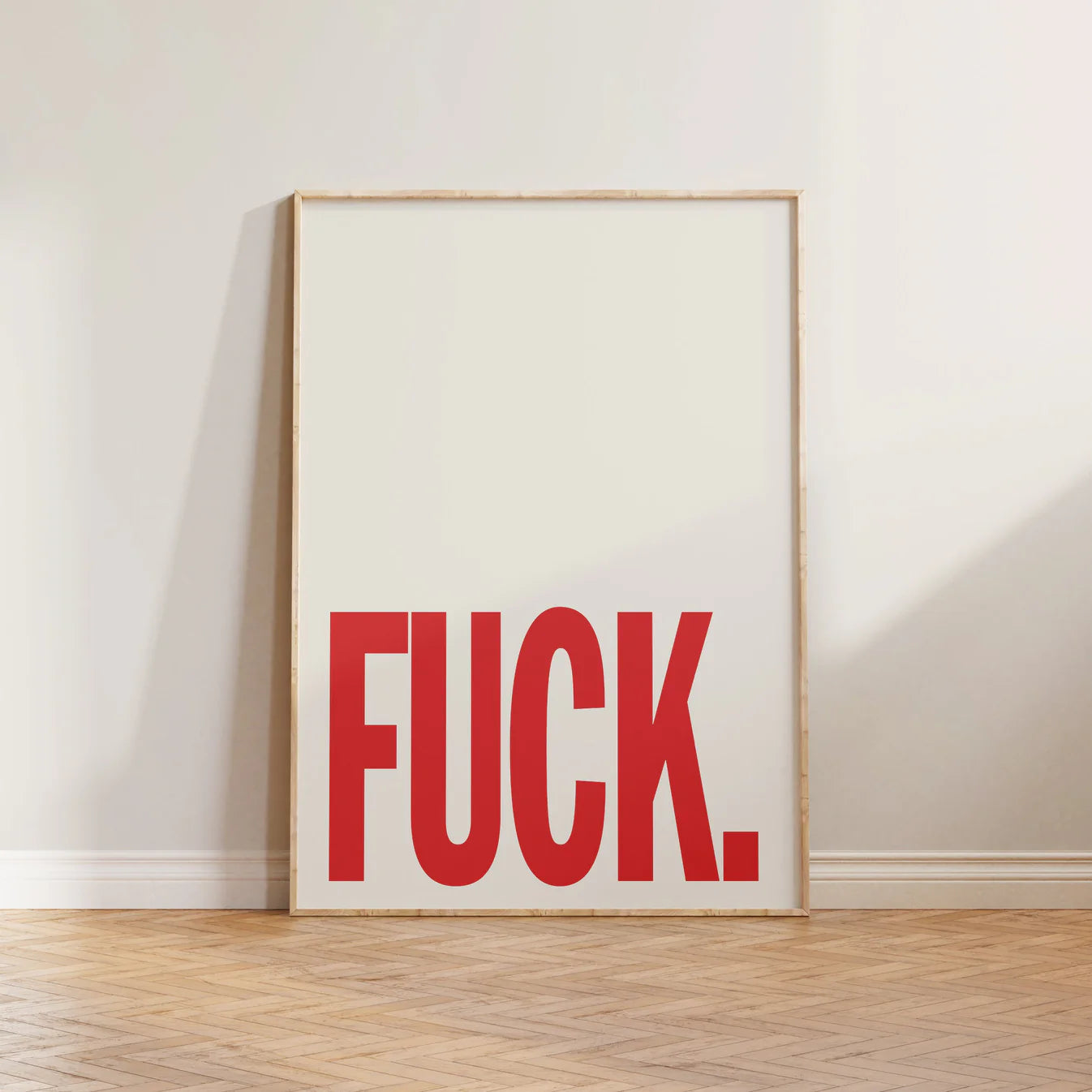 SECONDS Fuck Print