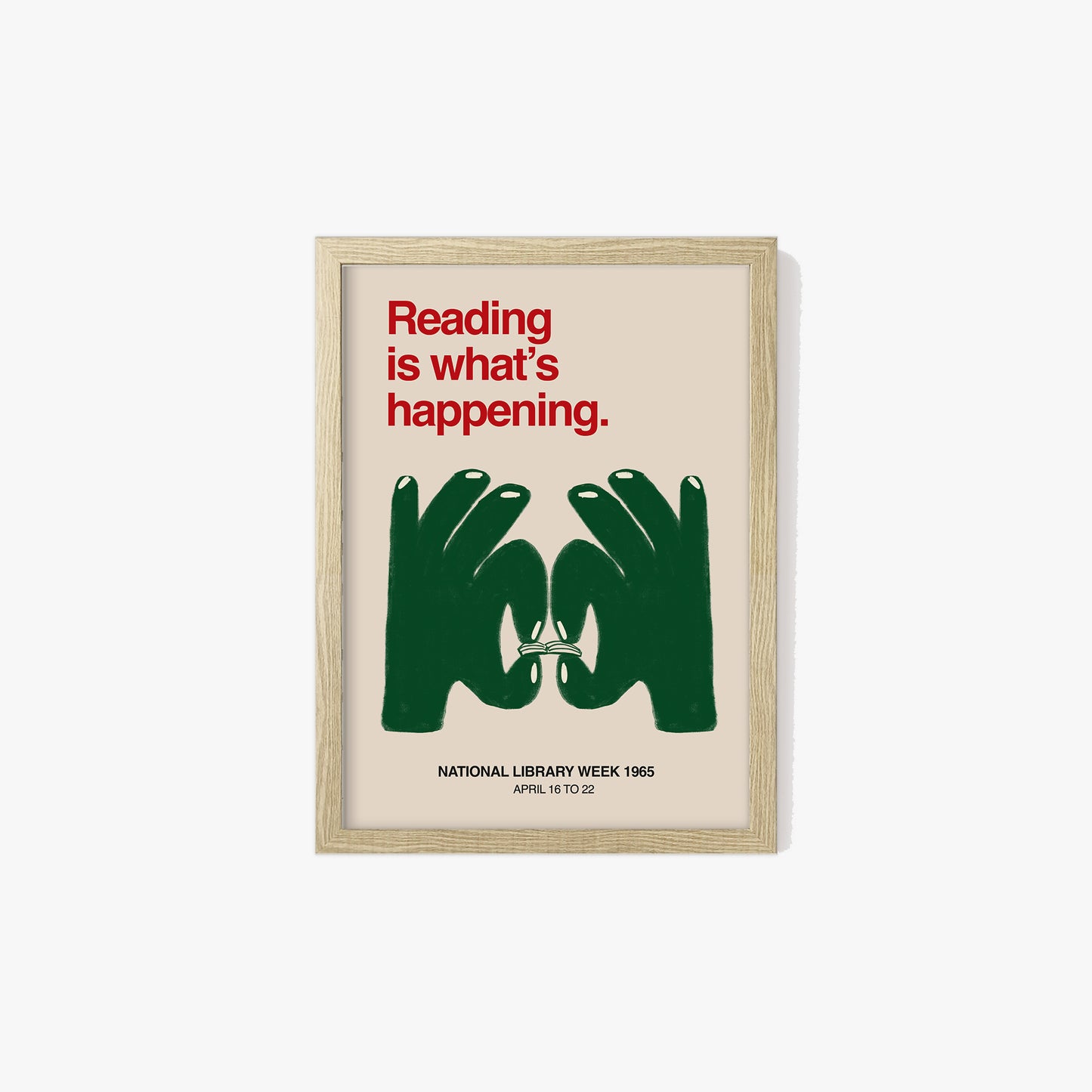 Reading Is What's Happening Print