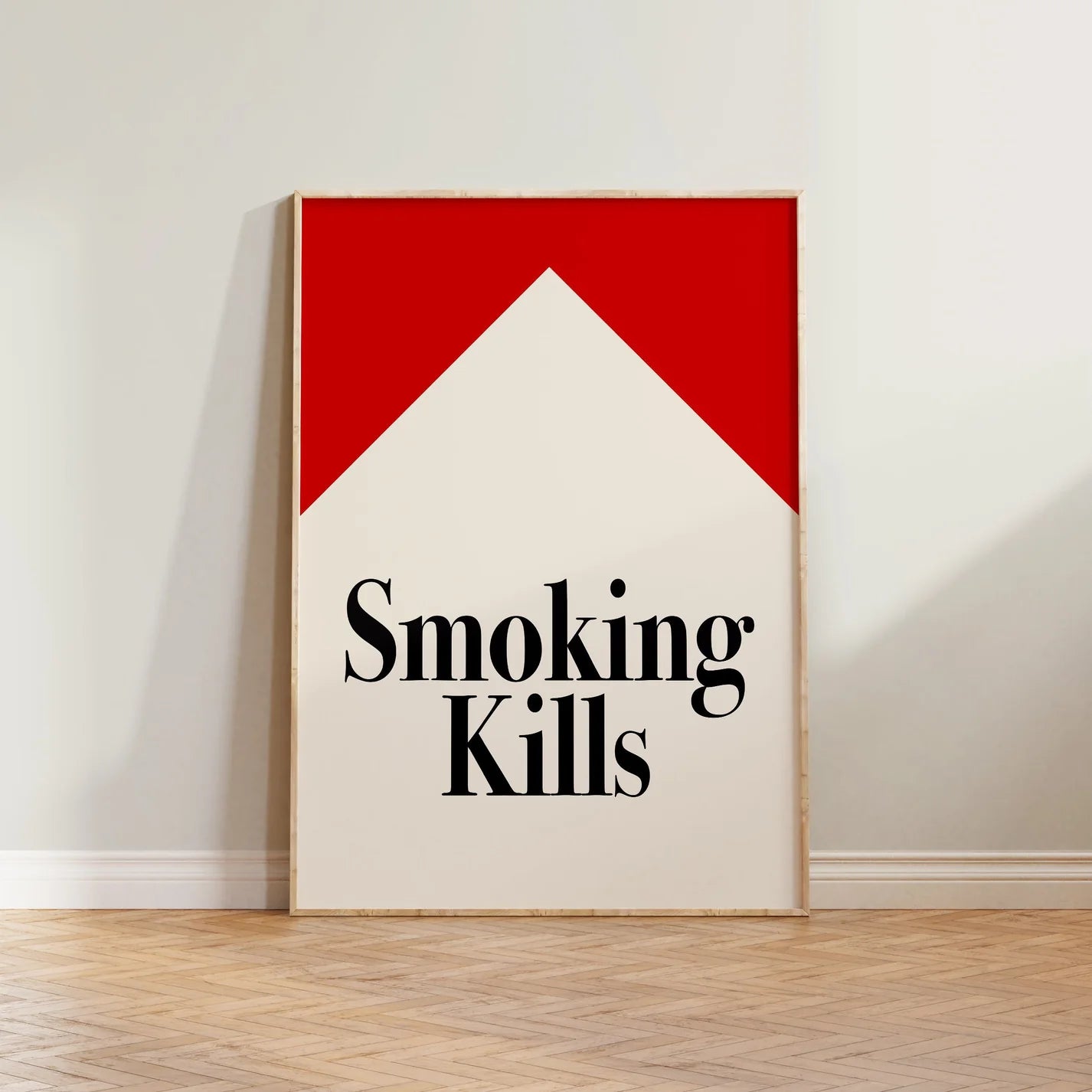 SECONDS Smoking Kills Print