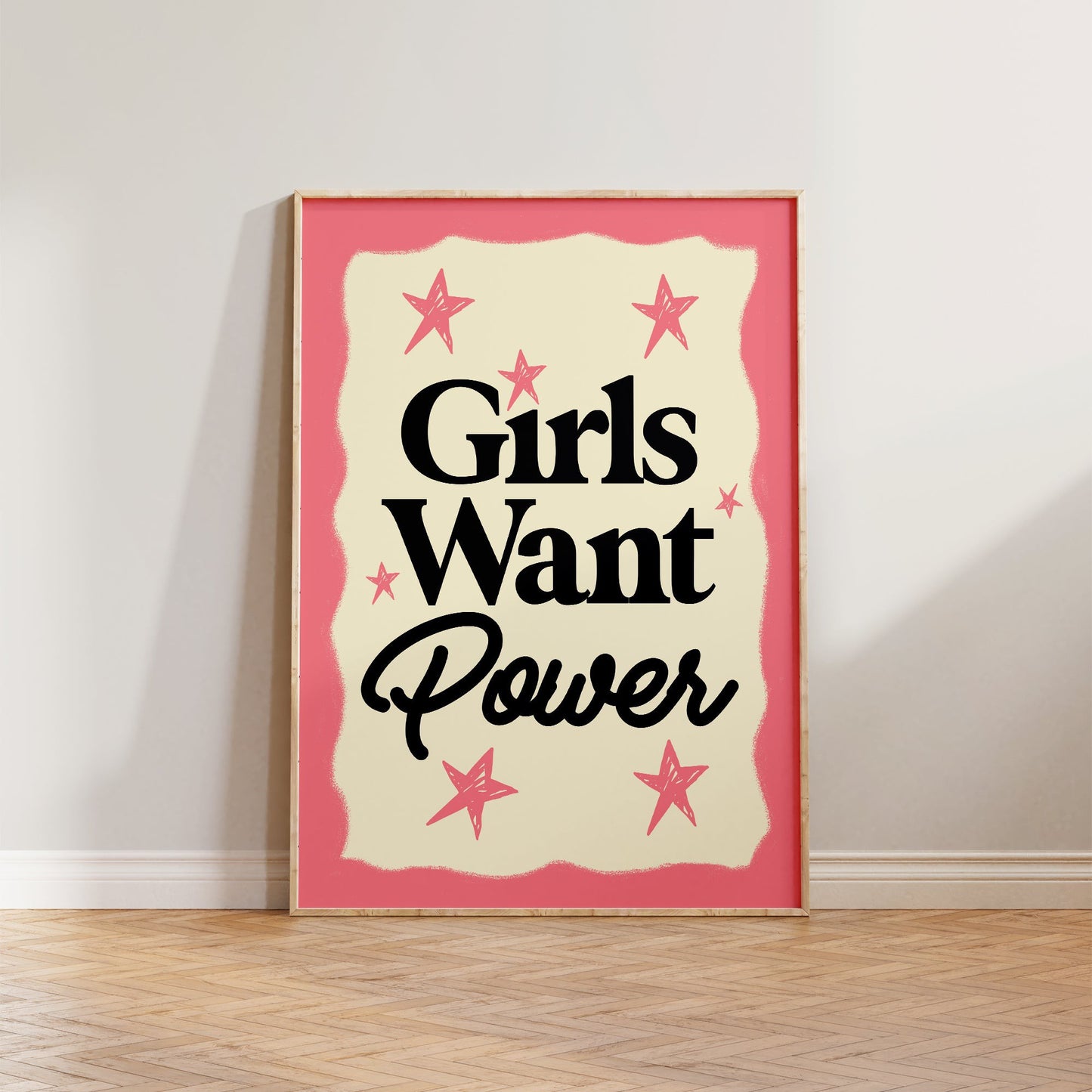 Girls Want Power Print