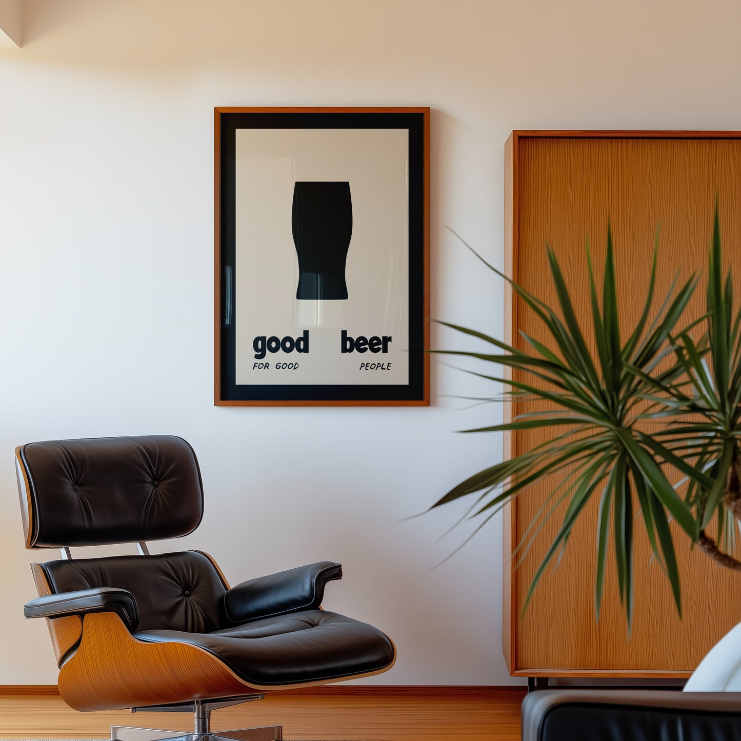 Good Beer For Good People Print