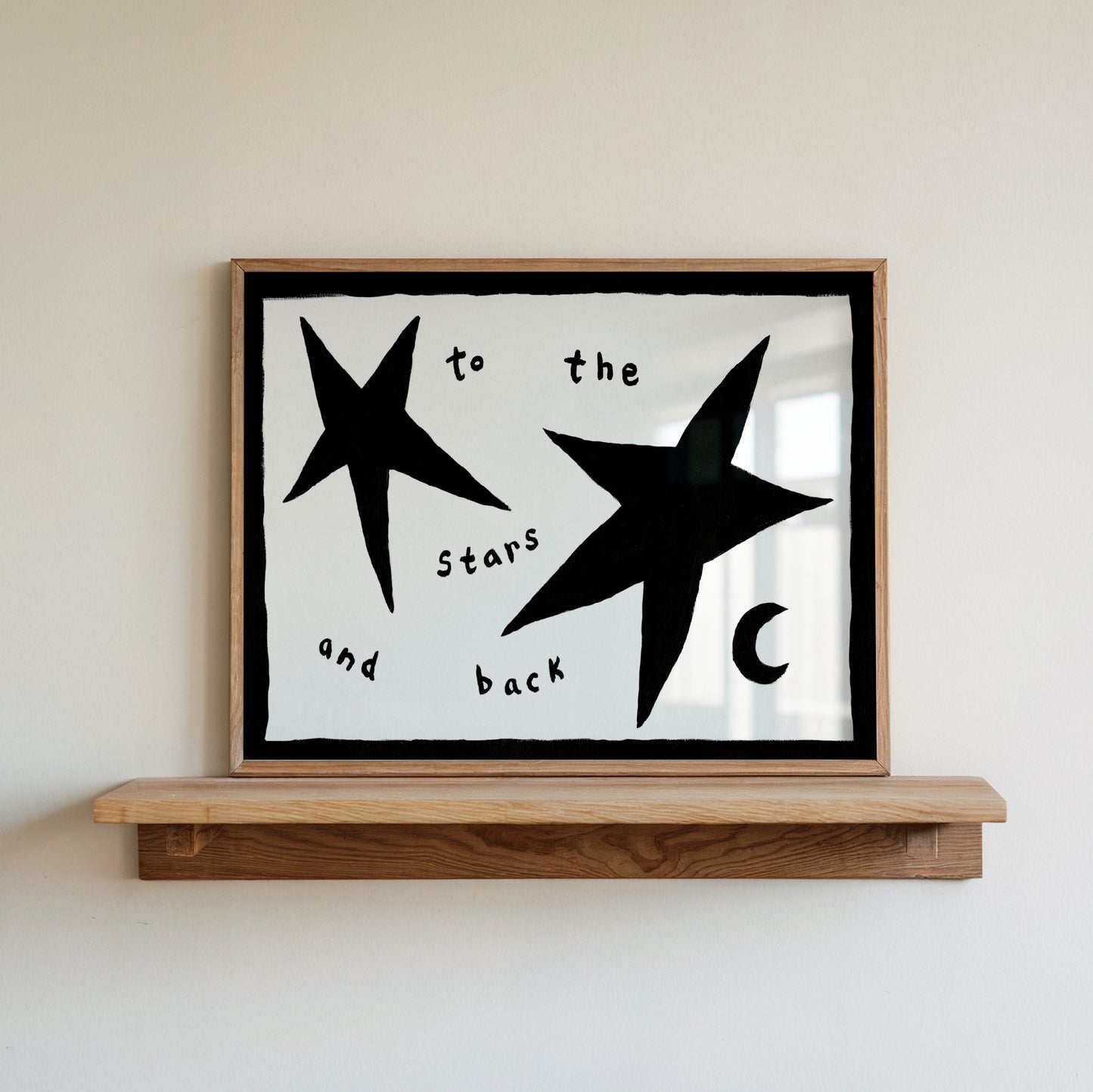 To The Stars and Back Print