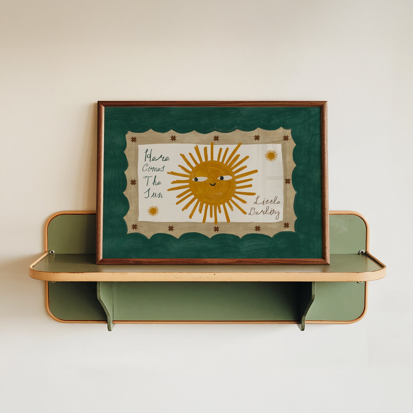 Here Comes The Sun Little Darling Print