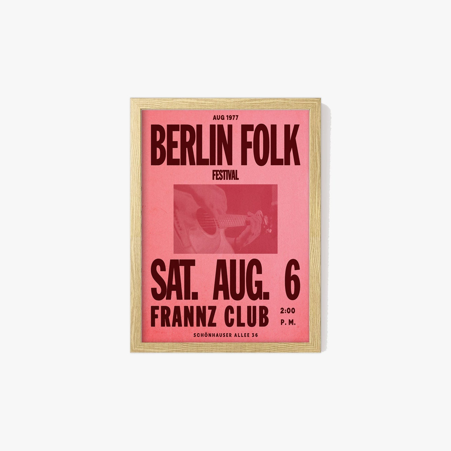 Berlin Folk Festival Print