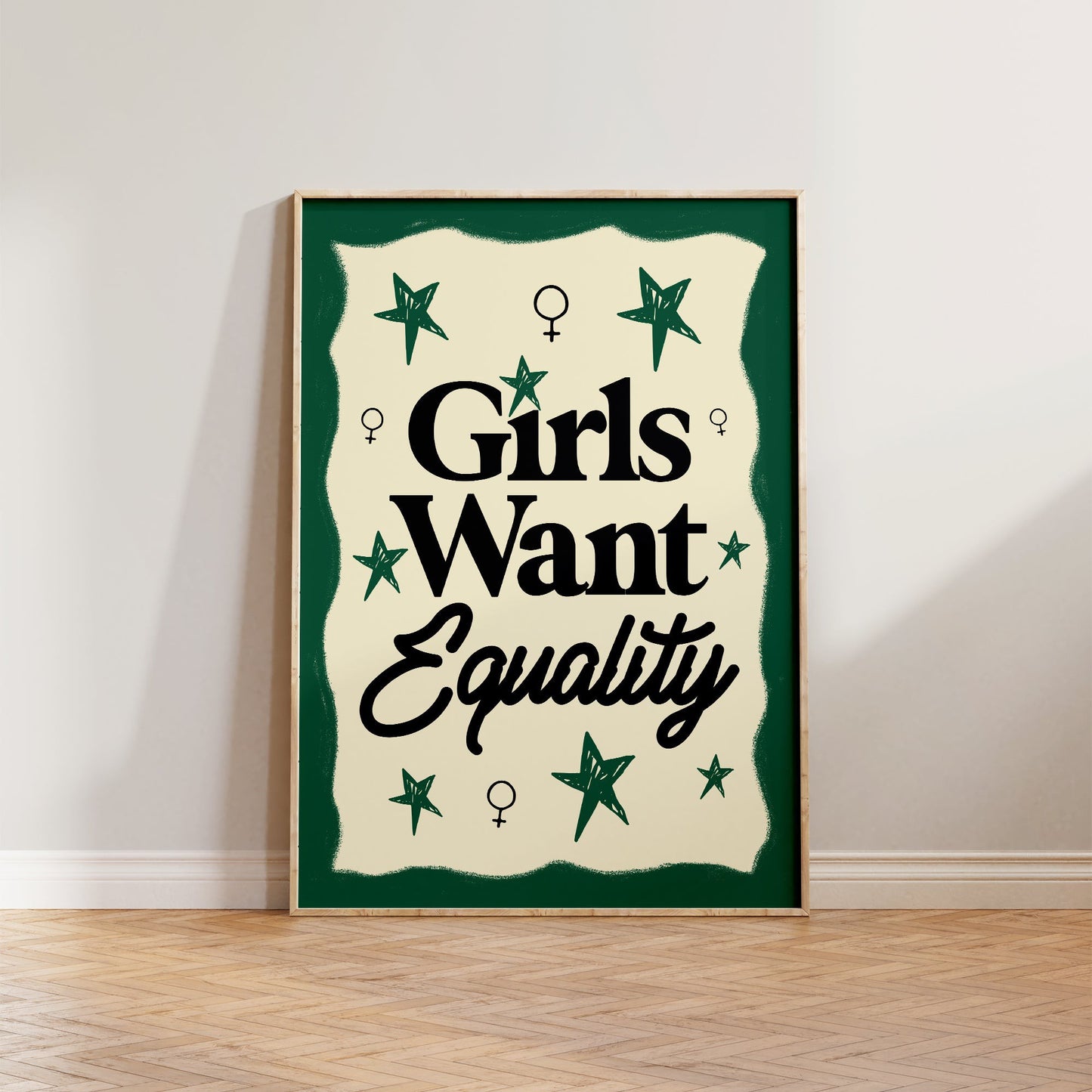 Girls Want Equality Print