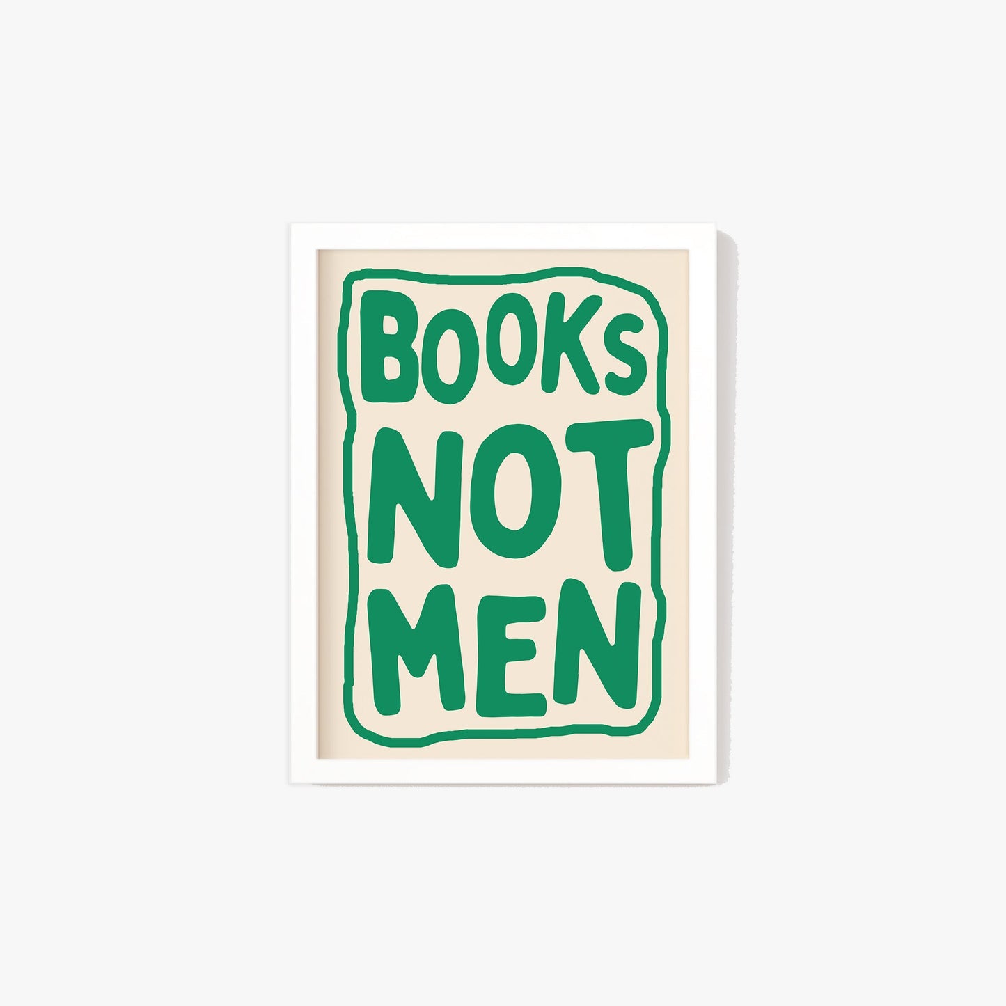 Books Not Men Print