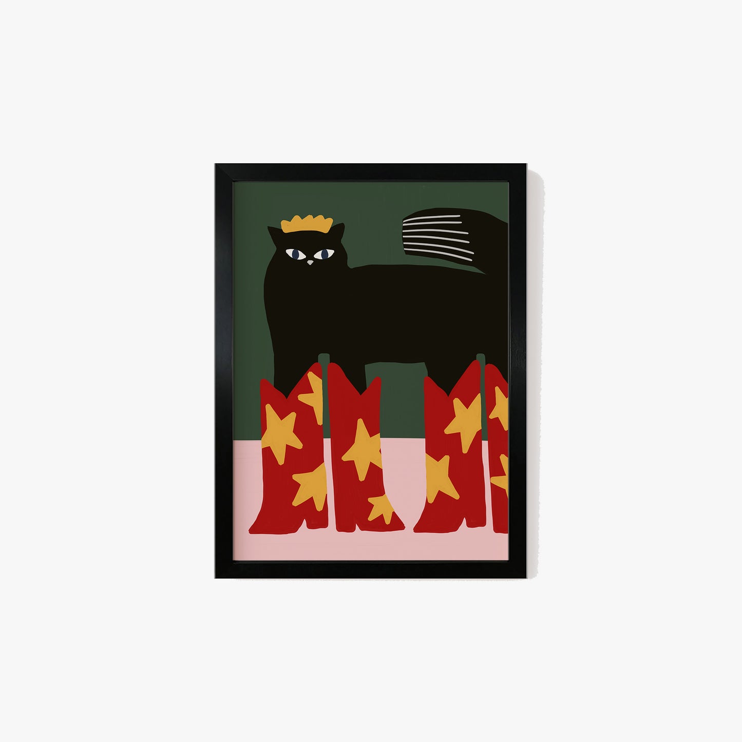 Queen Cat Print