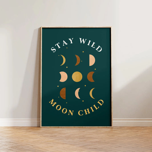 SECONDS Stay Wild Moon Child Print #2