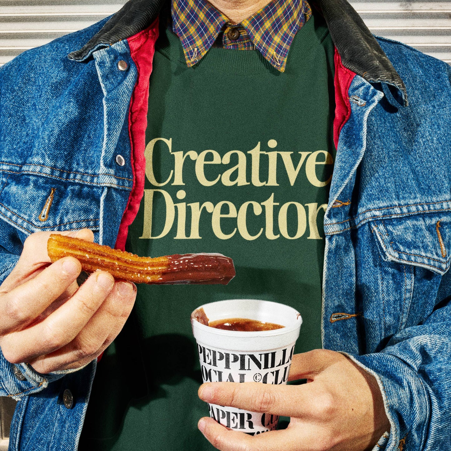 Creative Director Retro Green Sweatshirt