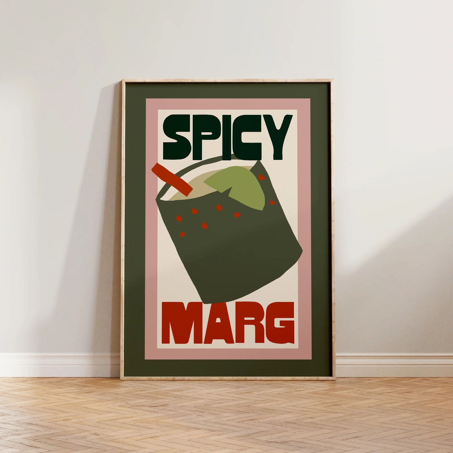 SECONDS Spicy Marg Print