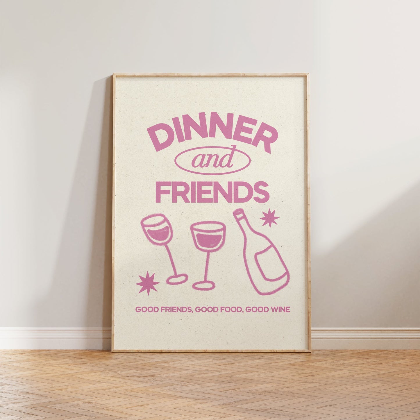 Dinner & Friends Print