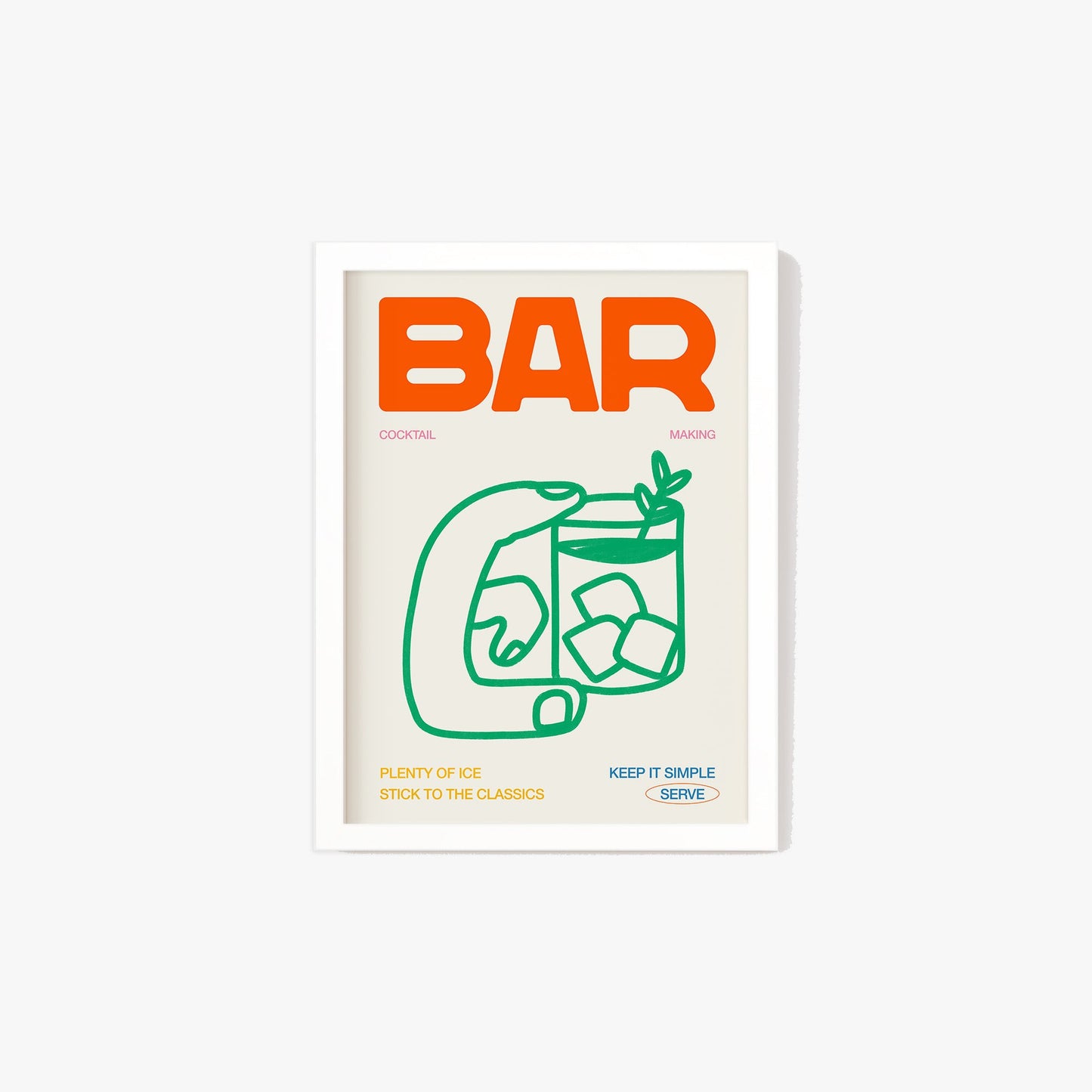 Bar Cocktail Print