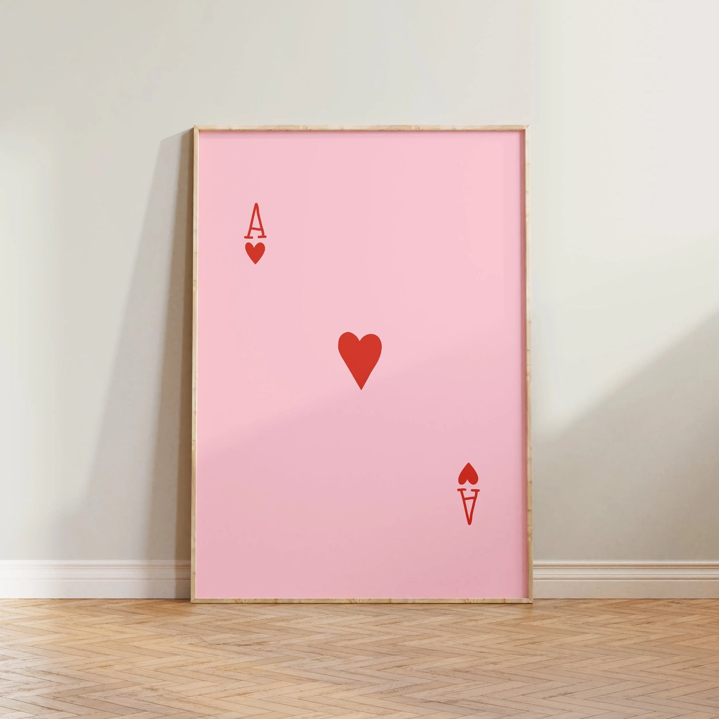 SECONDS Ace of Hearts Print