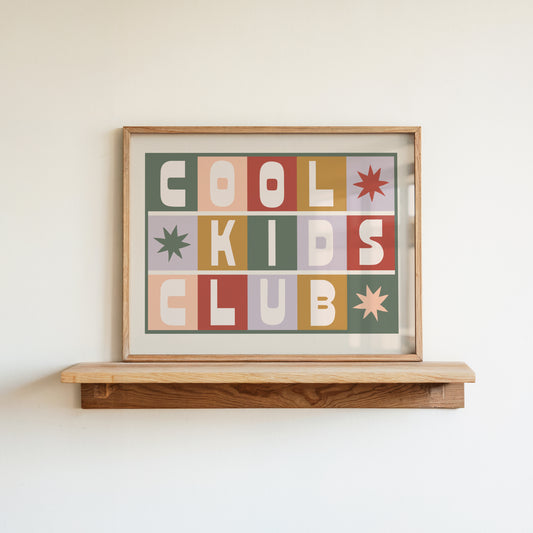 Cool Kids Club Print