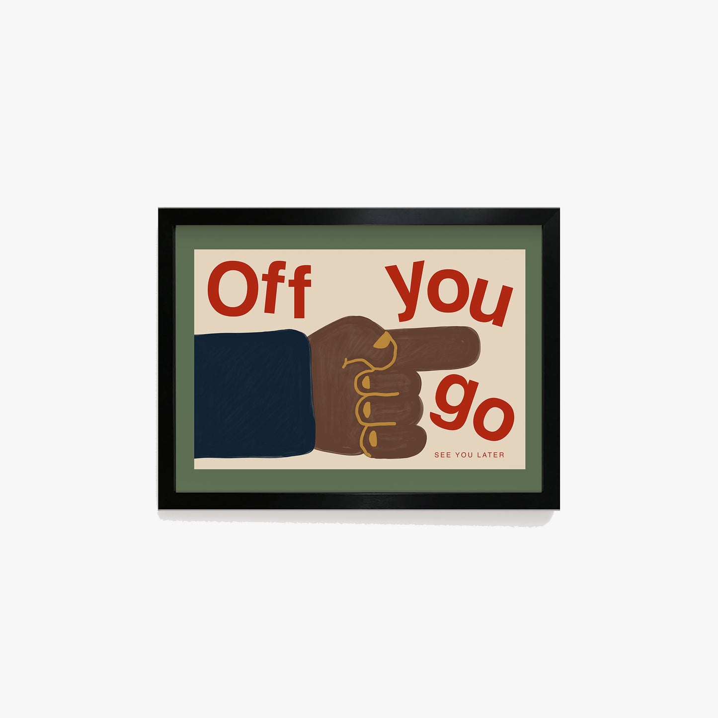 Off You Go Print