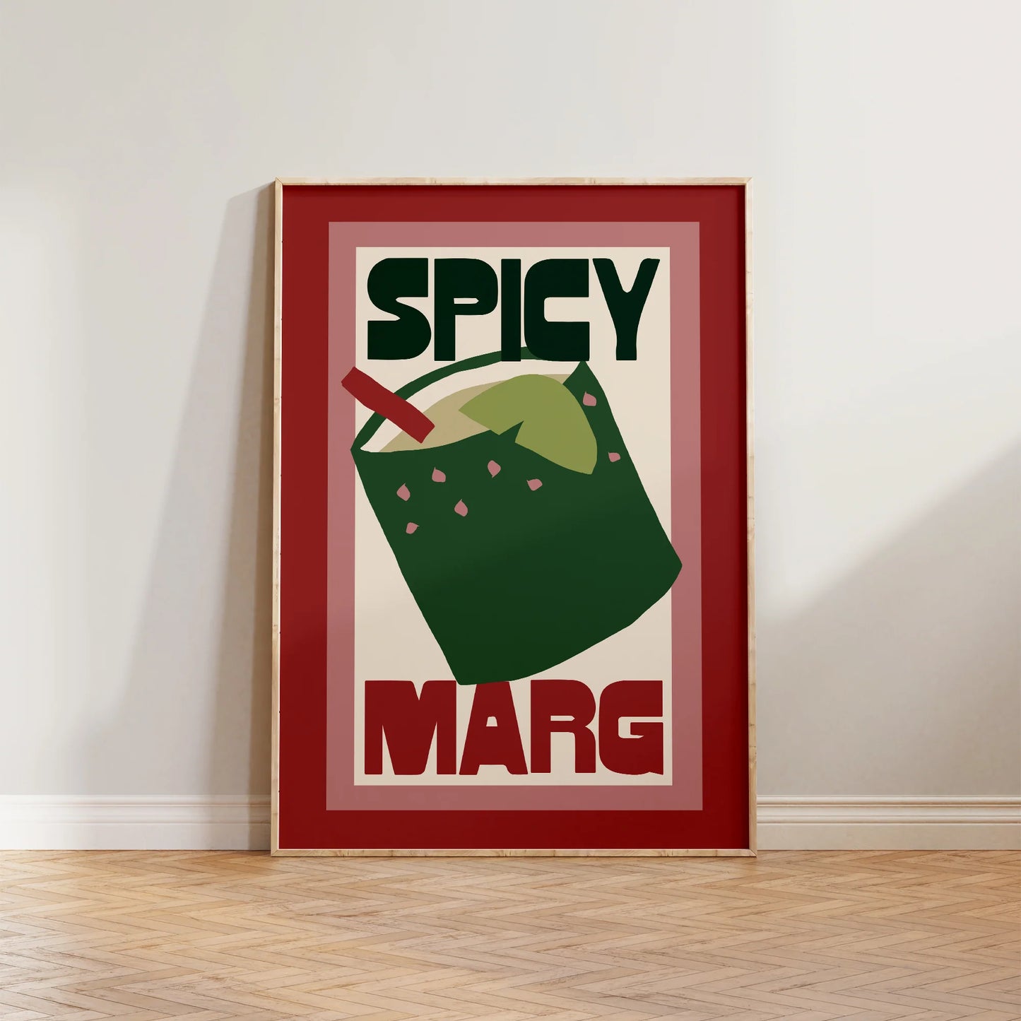 SECONDS Spicy Marg Print
