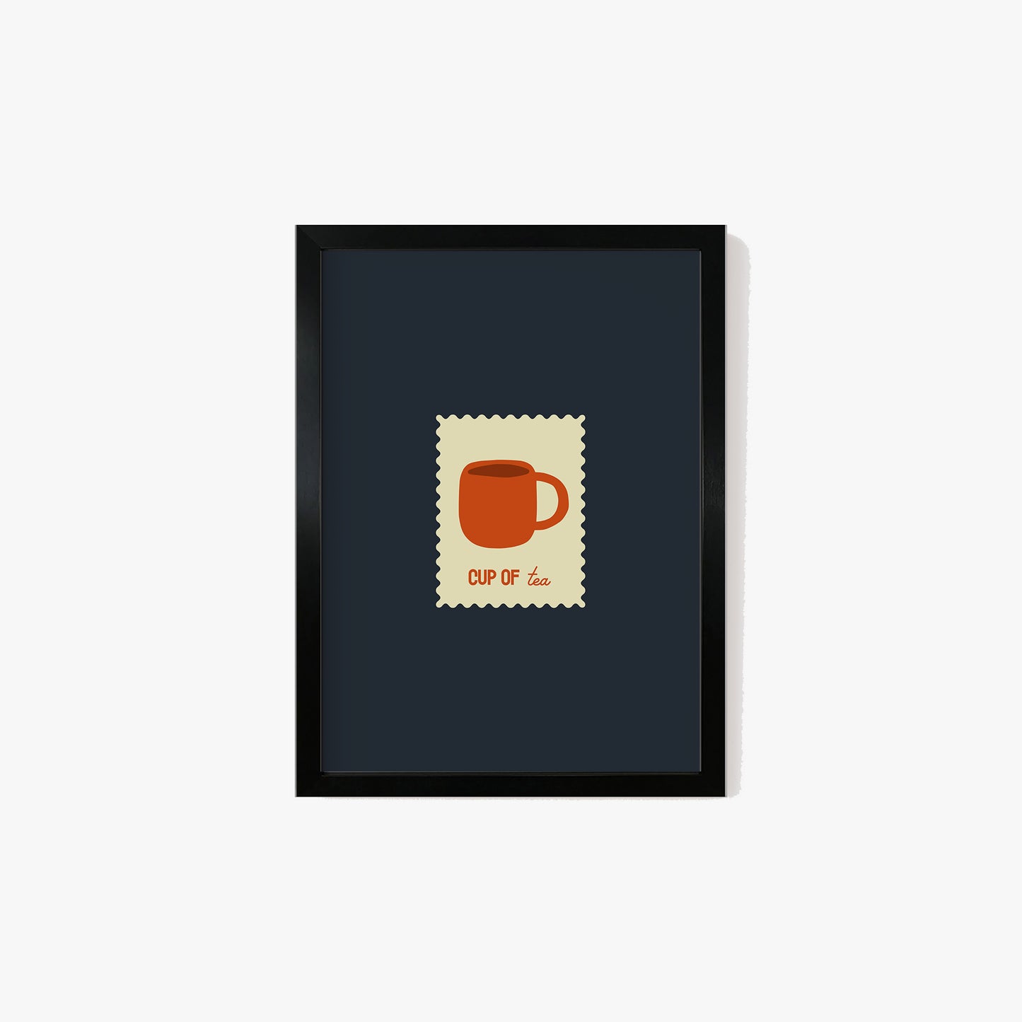 Cup Of Tea Stamp Print