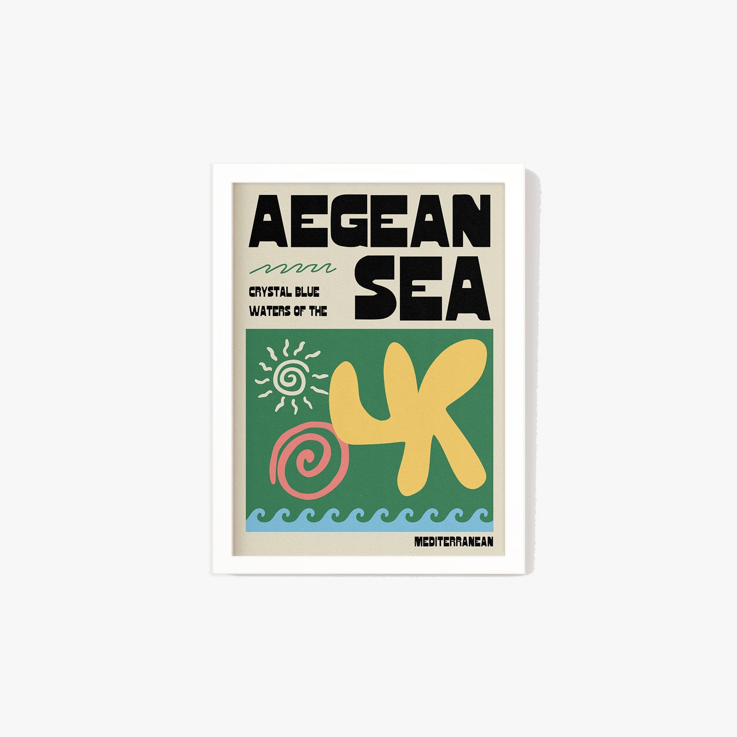 Aegean Sea Travel Print