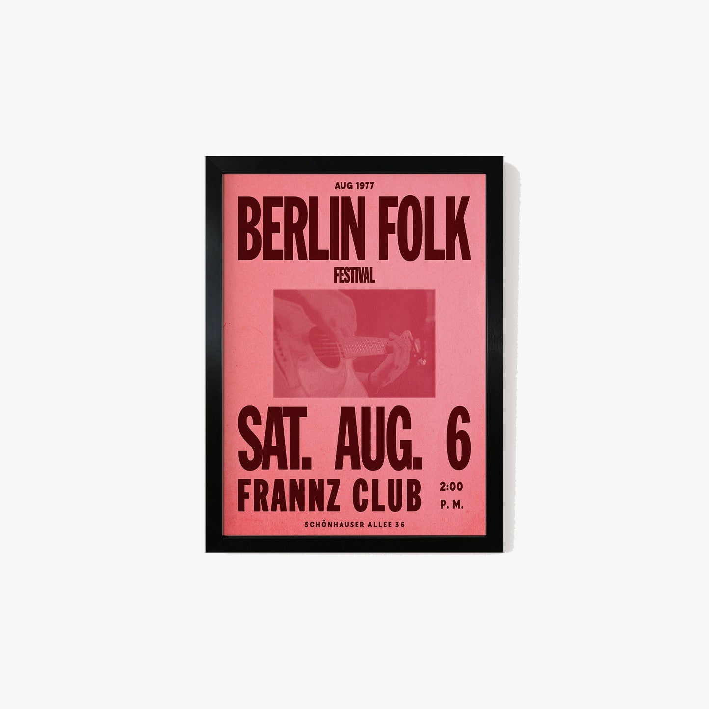 Berlin Folk Festival Print