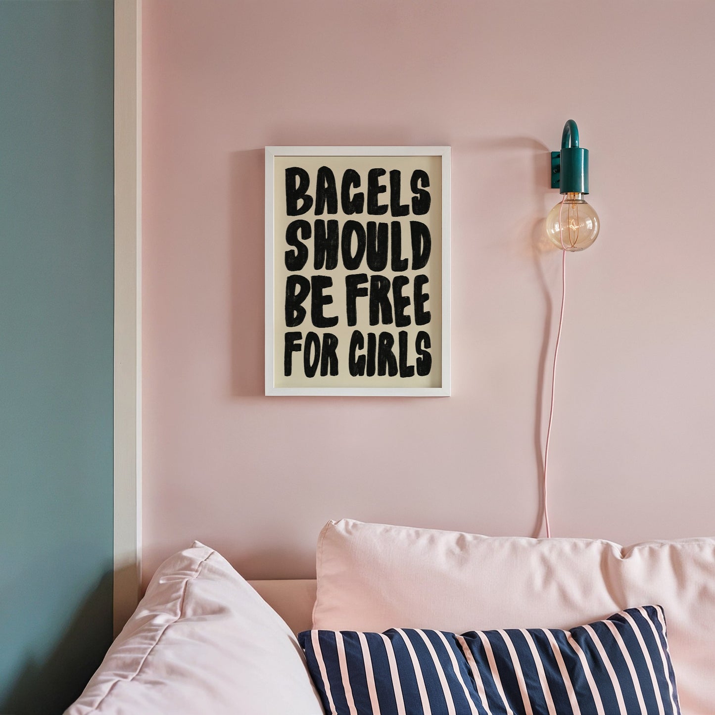 Bagels Should Be Free For Girls Print