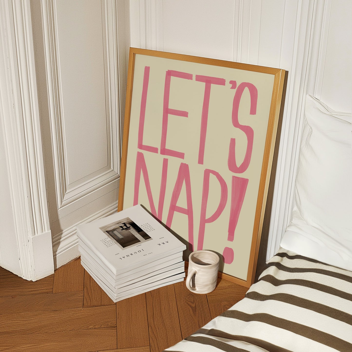 Let's Nap Print