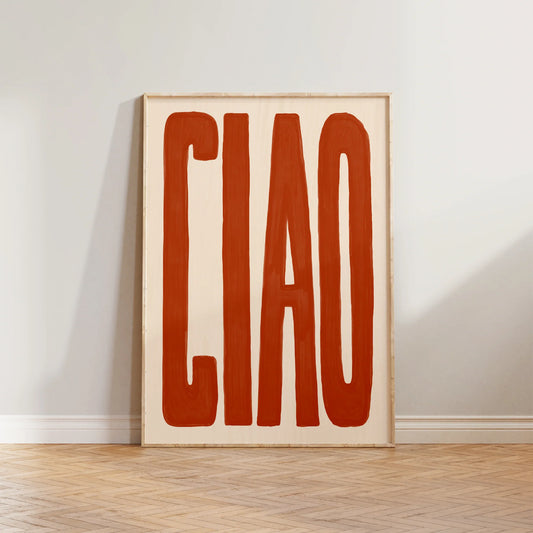 SECONDS Ciao Print