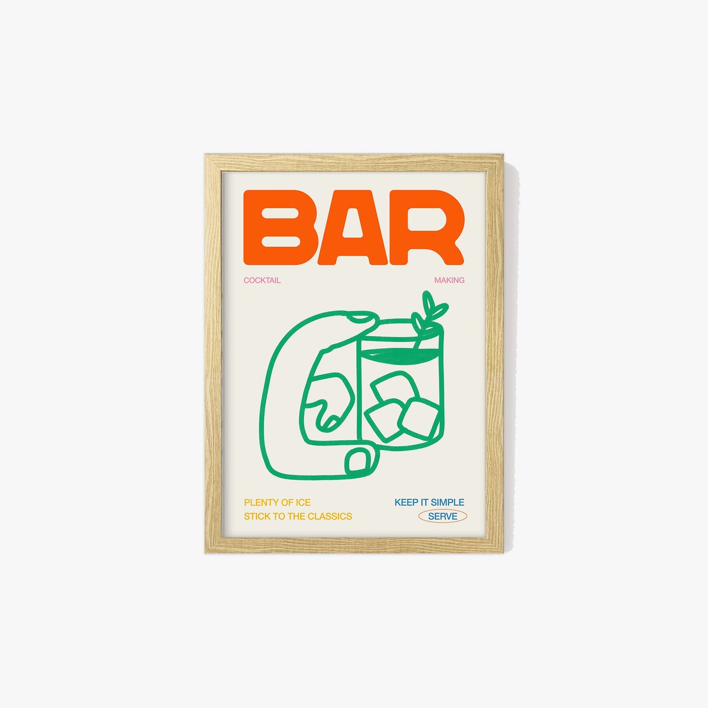 Bar Cocktail Print