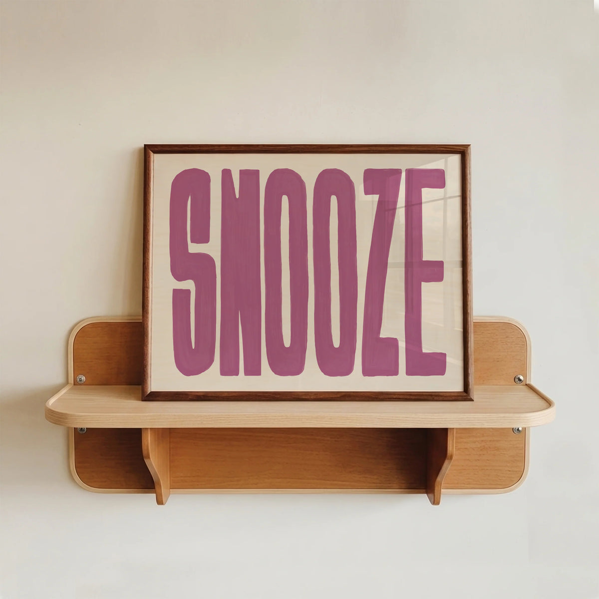 SECONDS Snooze Print