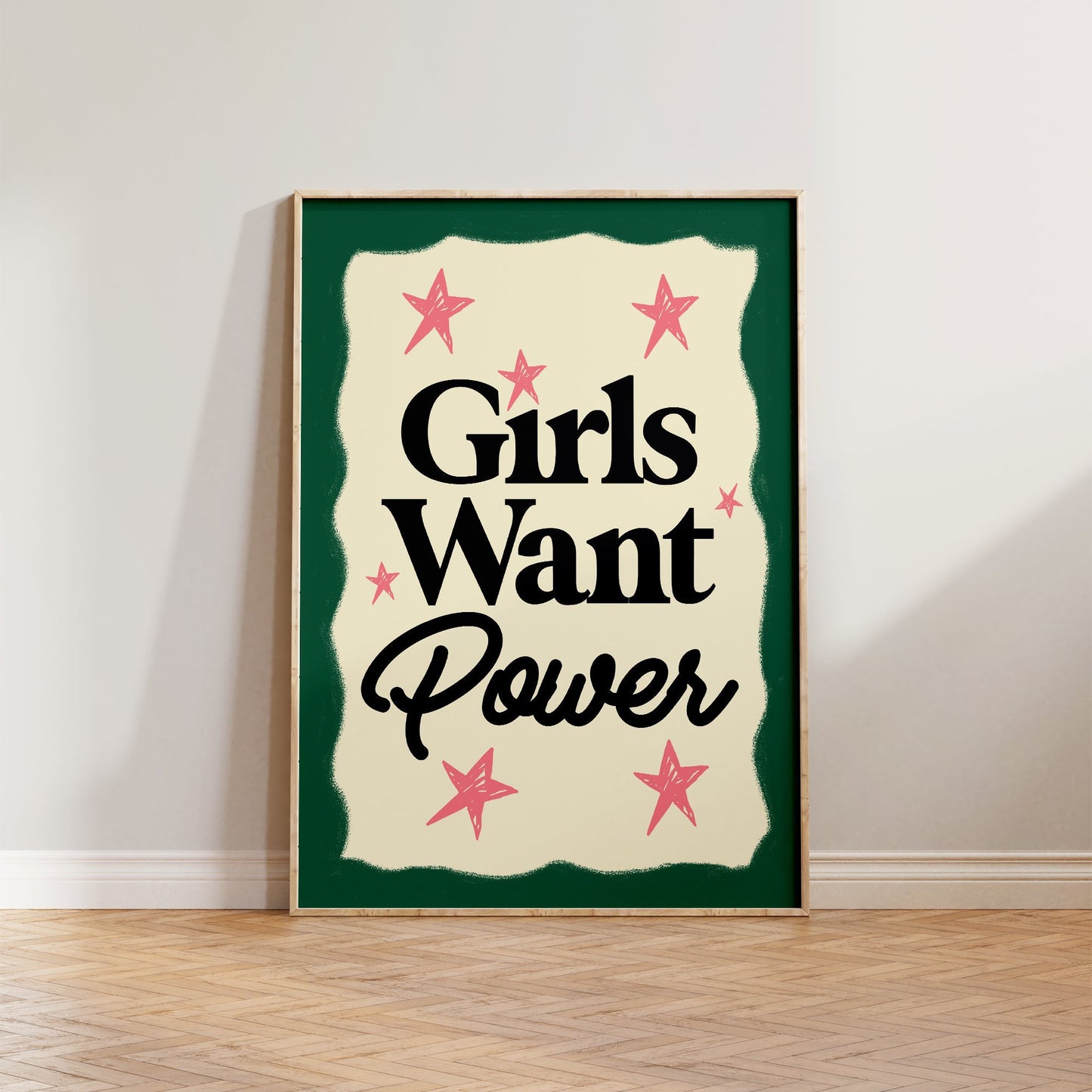 Girls Want Power Print