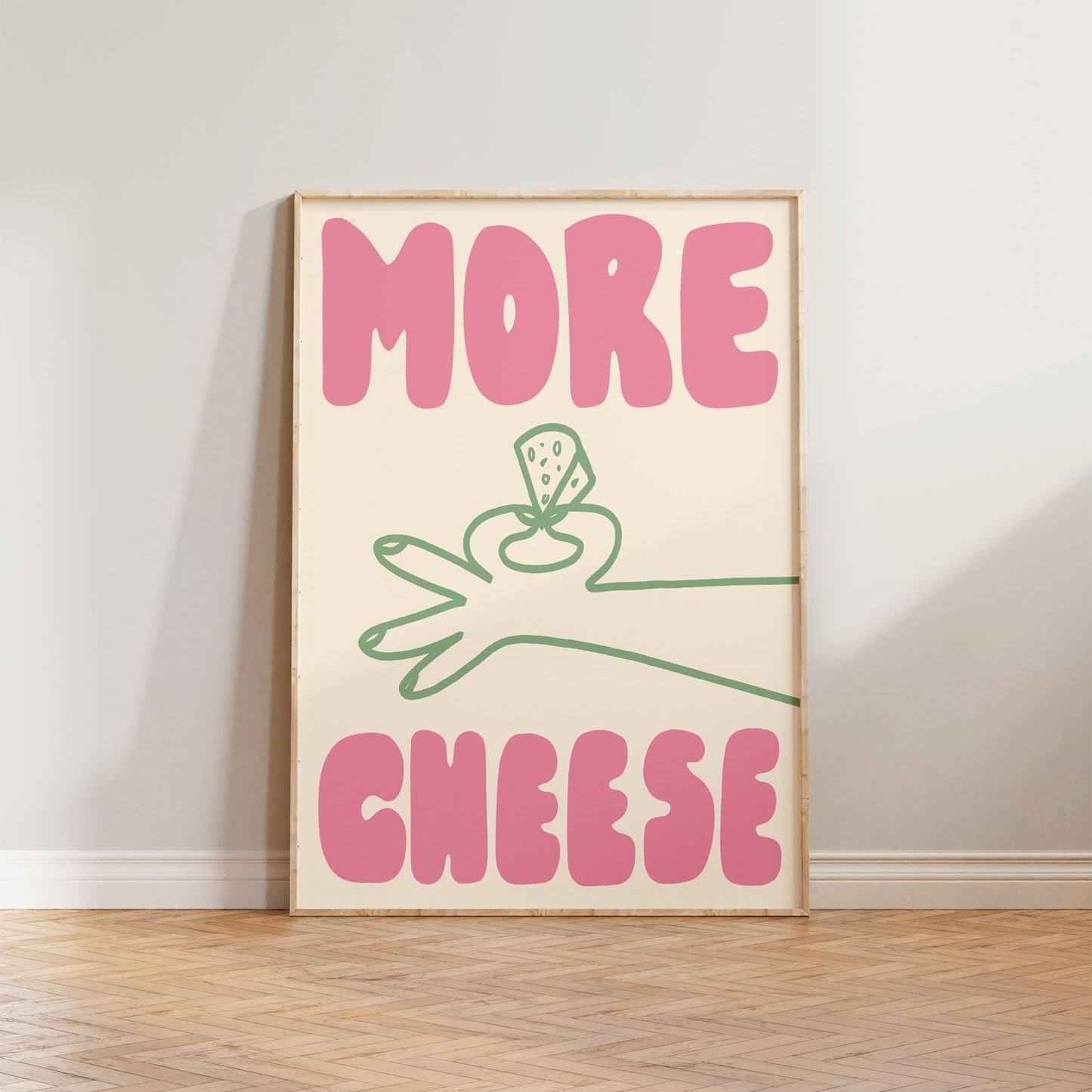 More Cheese Print