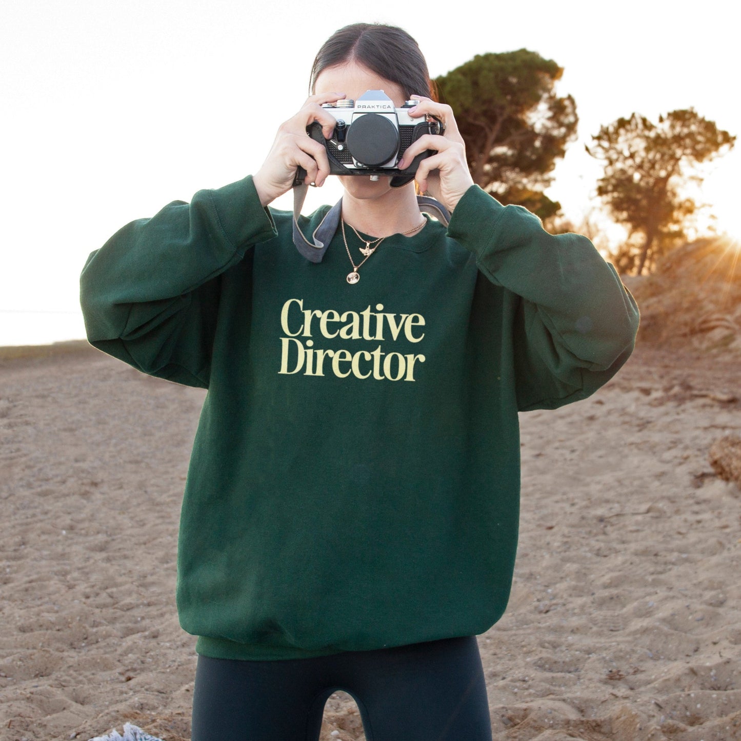 Creative Director Retro Green Sweatshirt