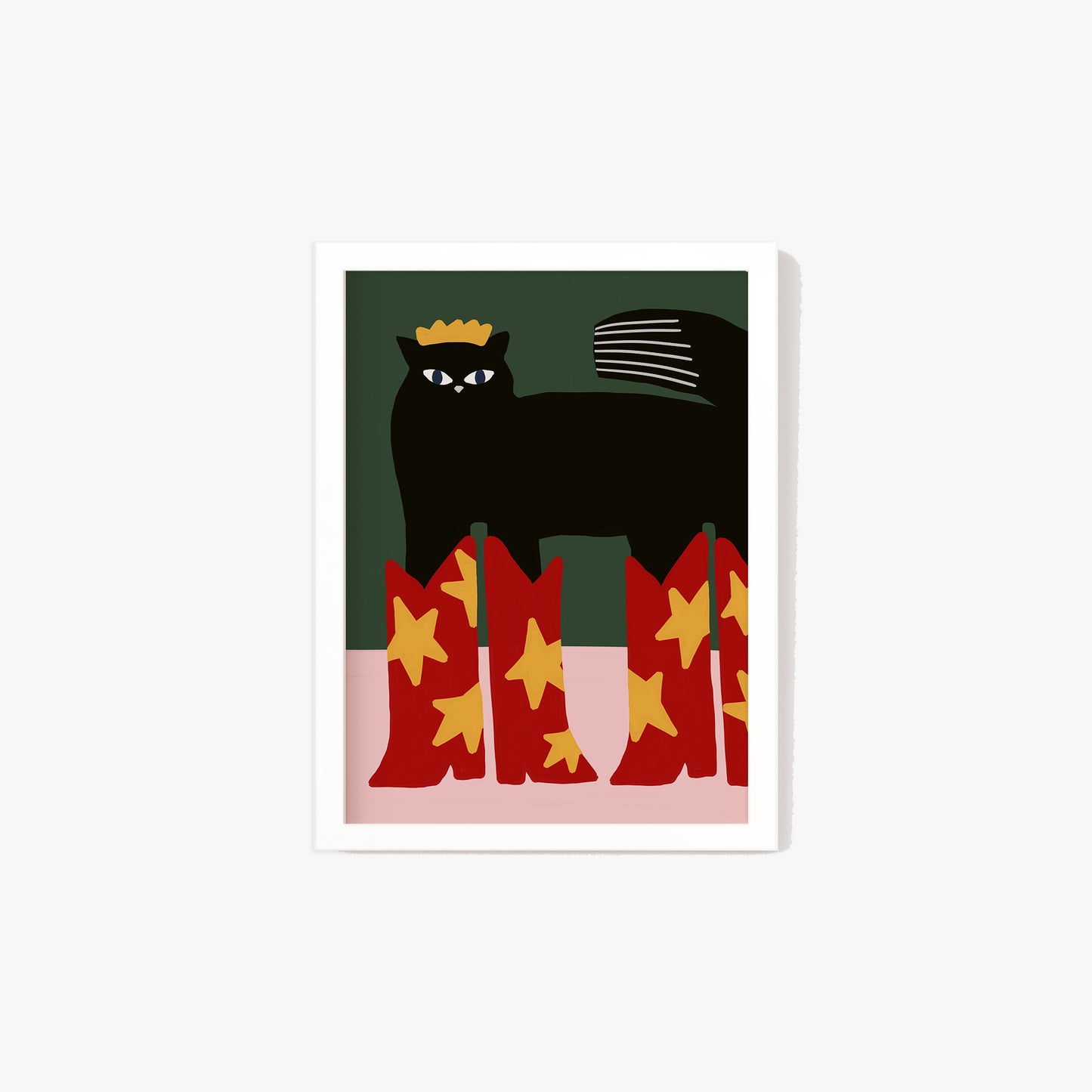 Queen Cat Print